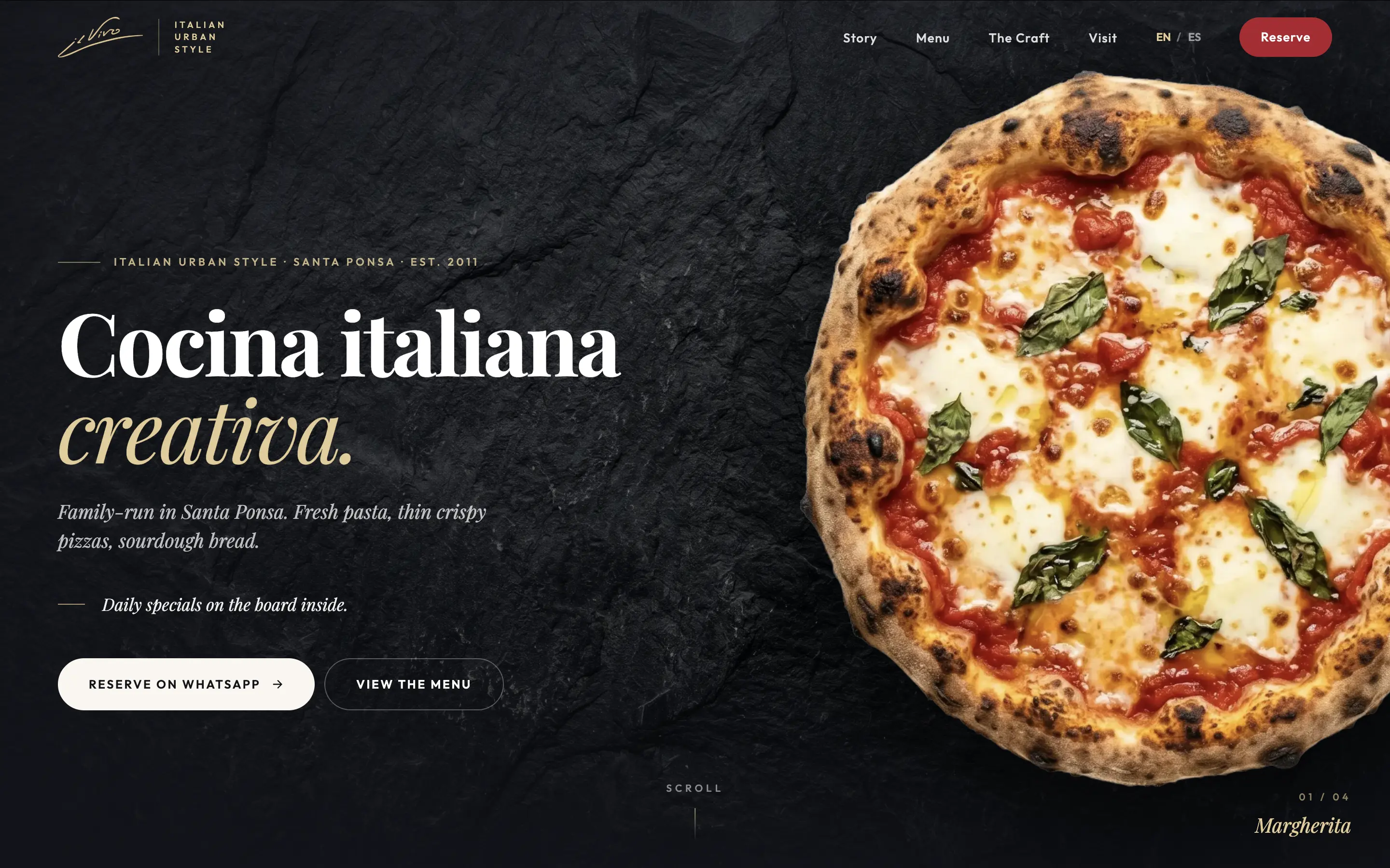 Il Vivo website preview